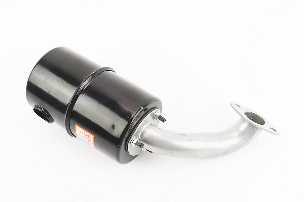 Глушник R180NM (з коліном 2отв.) Київ - фото 2