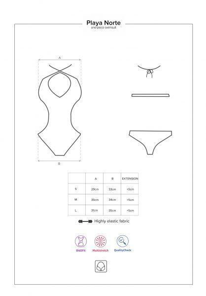 Купальник Obsessive Playa Norte M Sex Aura Киев - изображение 2