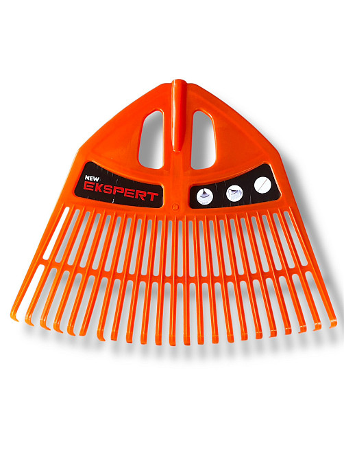 Граблі пластмасові віялові "ЕКСПЕНТ" (23 зубці), Польща Харків - фото 1