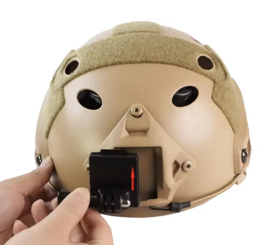 Тримач для екшн-камери GoPro на шолом типу FAST із майданчиком NVG (Пластик) Вінниця