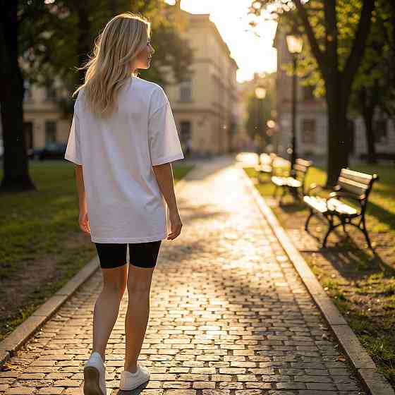 Женский летний костюм футболка оверсайз и велосипедки из кулира Бело-черный 50/52, Mінні Харьков