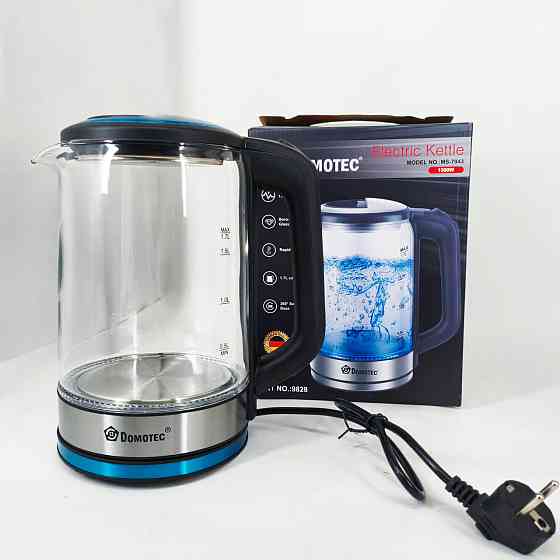 Чайник електричний з індикатором температури RAF R-7943 2.5л 2000Вт, Надійний електричний чайник EB-65 Львів