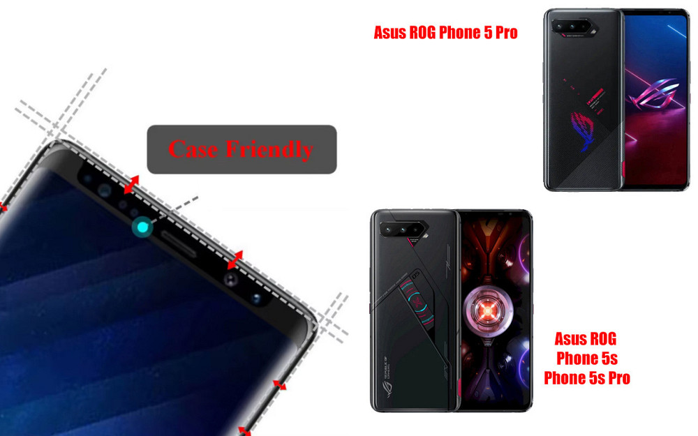 Защитное стекло HyperGlass Pro для Asus ROG Phone 5 Pro, Phone 5s, Phone 5s Pro – максимальная Киев - изображение 4
