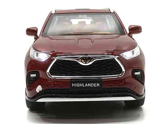 Машина Автосвит Toyota Highlander инерционная открываются двери капот багажник 21см Бордовий (AP-2024) Чернігів
