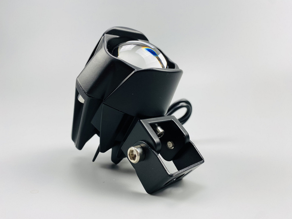 Фара LED протитуманна овальна 20W 9-80В led chip 3570 білий + жовтий, світлодіодне допоміжне світло Мукачево - фото 3