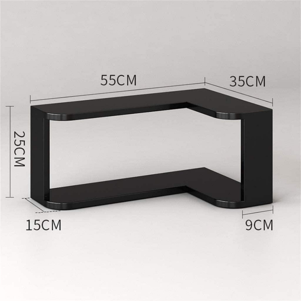 Угловая настенная полка 