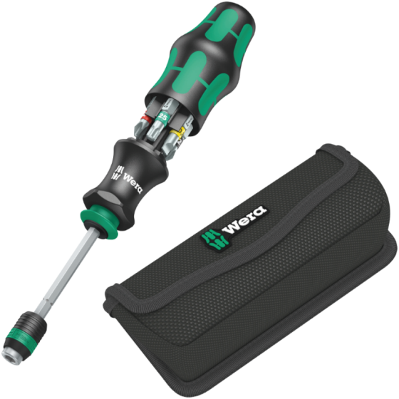 Отвертка Wera с магнитным держателем 1/4