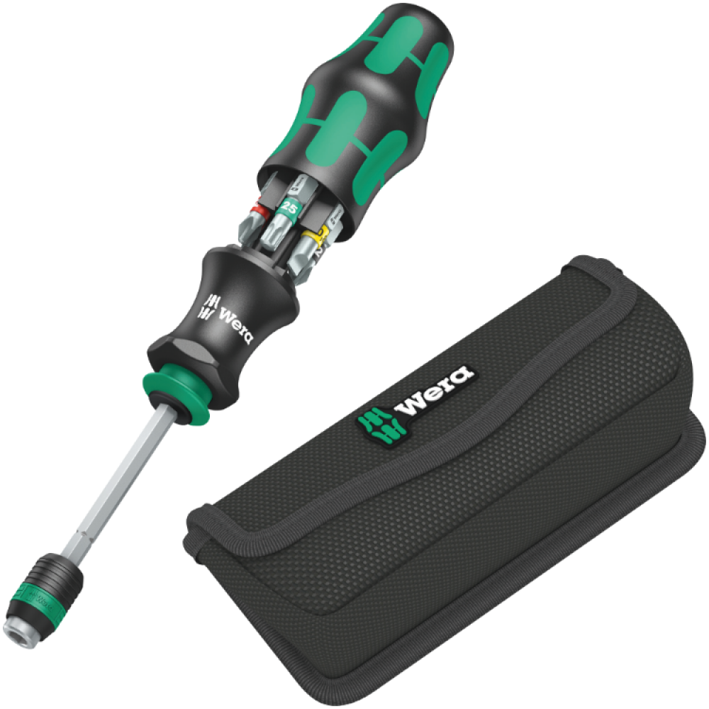 Отвертка Wera с магнитным держателем 1/4