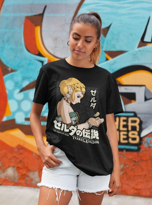 Футболка мужская аниме Легенд Зелда Линк То оверсайз (S/M/L) Черний AnimeJ0973 Днепр - изображение 6