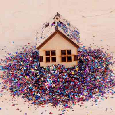 Прикраса декоративна Novogod`ko сніг штучний, різнокольоровий, 80 г (974179) Вінниця