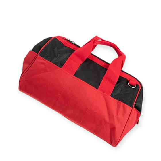 Сумка для инструмента 405х230х300мм 16 карманов красно-черная Мукачево