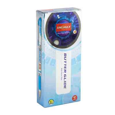 Ручка шариковая Unimax Butterglide, синяя (UX-122-02) Винница