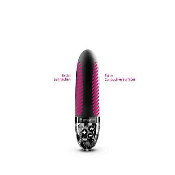 Вібратор з електростимуляцією Mystim Sleak Freak Black Edition Sex Aura Київ