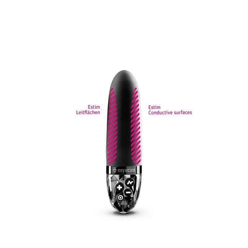 Вібратор з електростимуляцією Mystim Sleak Freak Black Edition Sex Aura Київ - фото 4