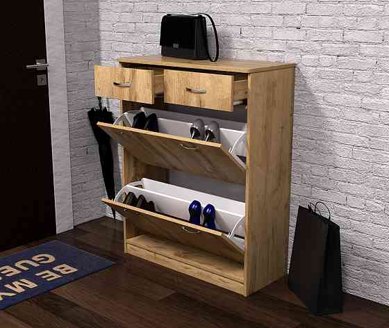 Тумба для обуви №2, Дуб Аппалачи, 800/350/1010 Львов