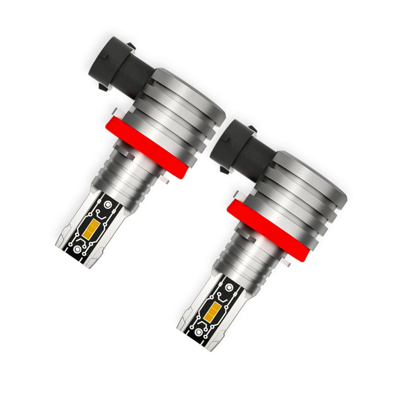 Автолампа H8, H9, H11, H16 12V-24V EUROTUN NH 44W 4500L 6500K LED радіатор Мукачево - фото 1