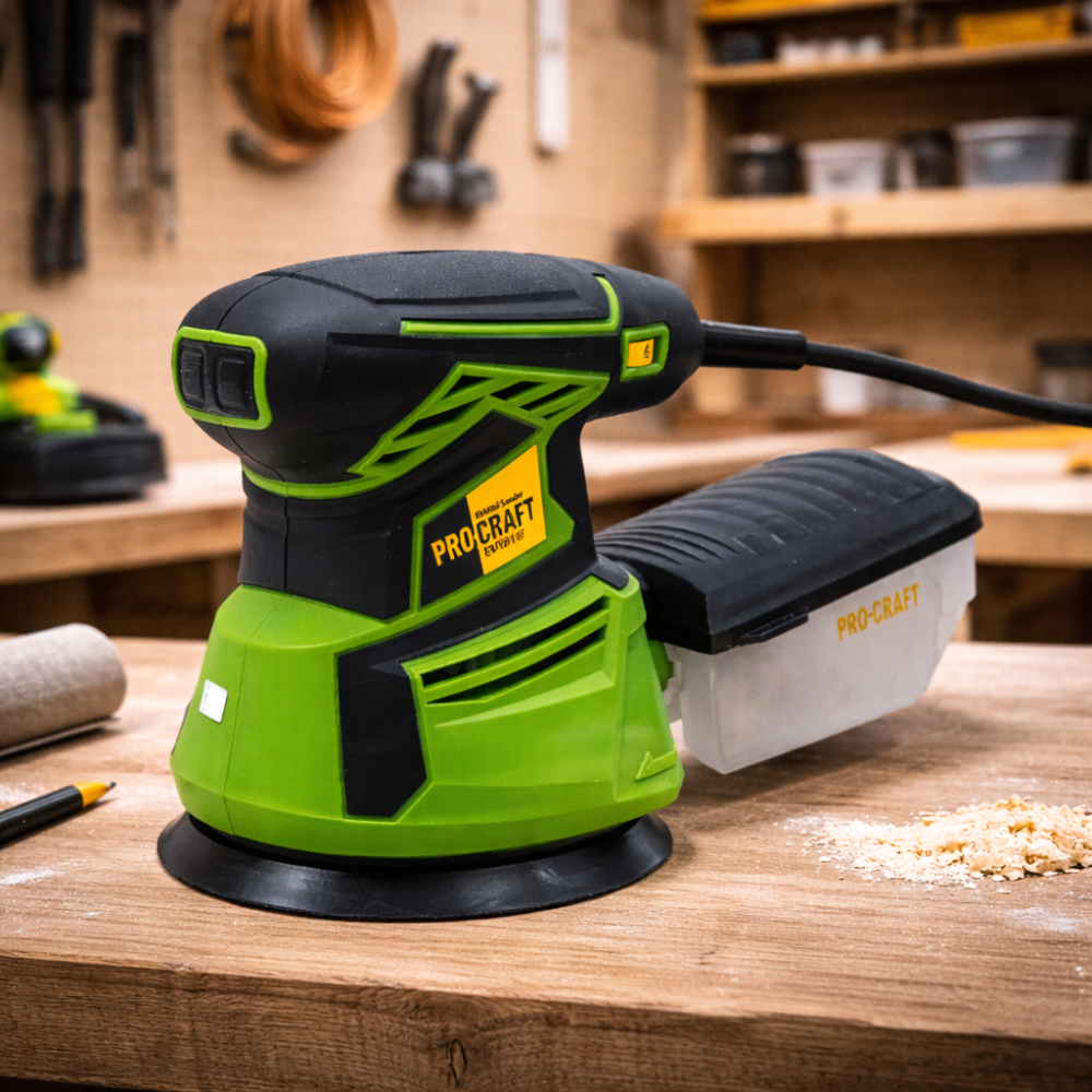 Ексцентрикова шліфмашина Procraft EX1010E професійна мережева 125 мм,Шліфмашинка ексцентрикова для шліфування 350 Вт Львів - фото 6