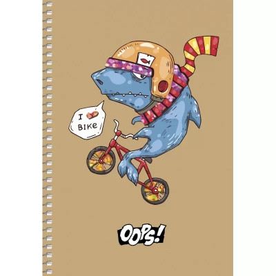 Зошит Школярик А5 Student без лініювання 96 аркушів (A5-SC-096-6116) Вінниця - фото 3