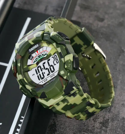 Чоловічий спортивний годинник Skmei 2153 (Камуфляж) Вінниця