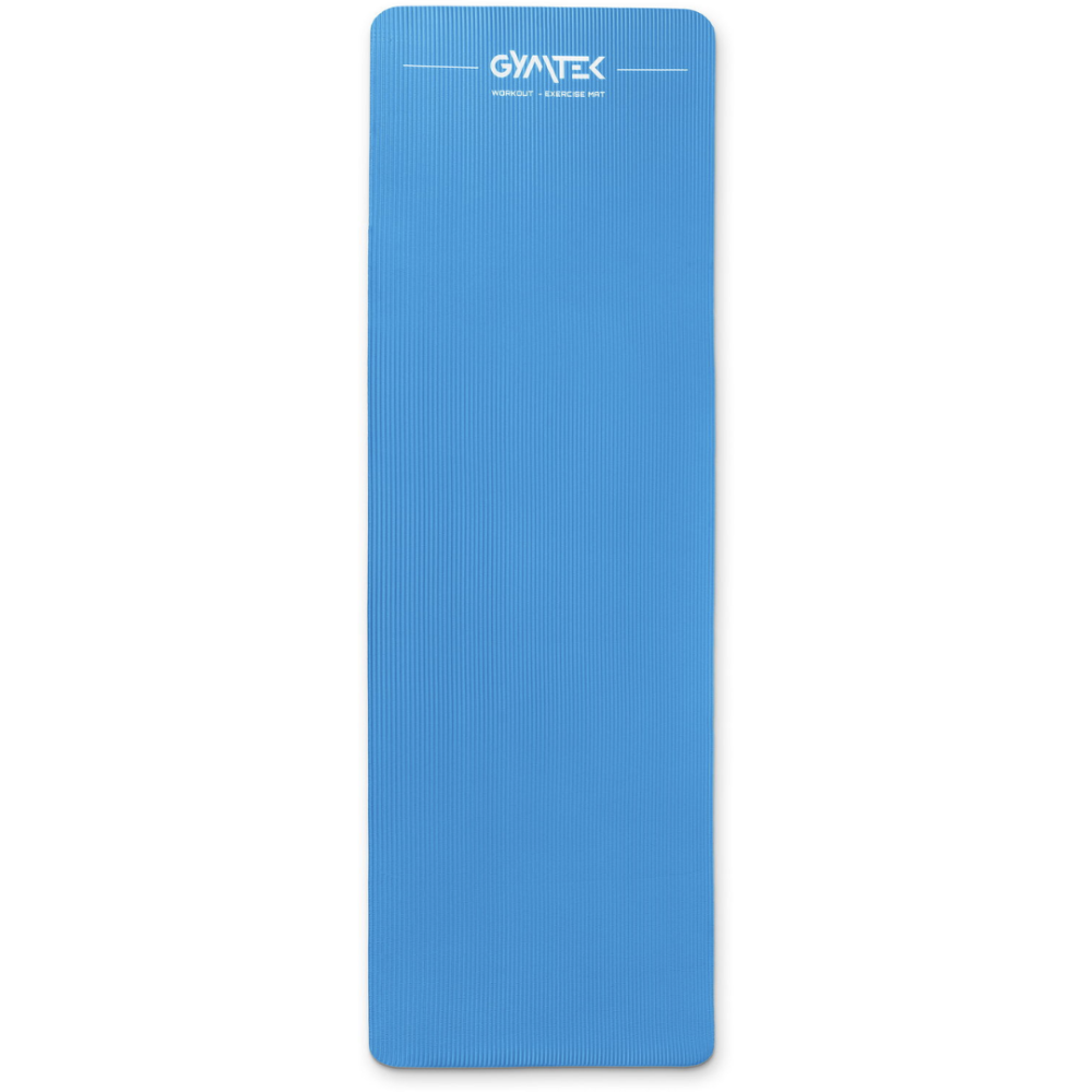 Килимок (мат) для йоги та фітнесу Gymtek NBR 1см голубий Київ - фото 3