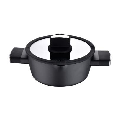 Каструля Bergner Ion, з кришкою 2 л (BG-35800-BK) Вінниця - фото 2