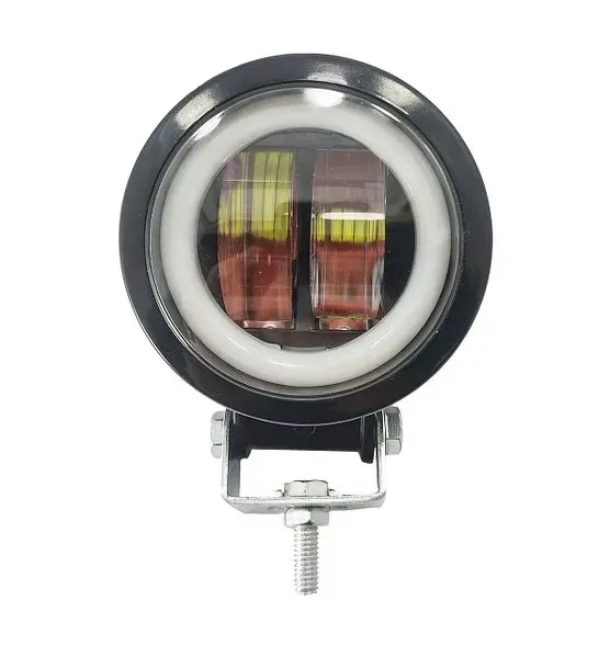 LED фара. ДХВ + фара з лінзою та світло-тіньовою межею 20W QA LED фари ближнього світла 20W QA Світлодіодні балки Харків - фото 3