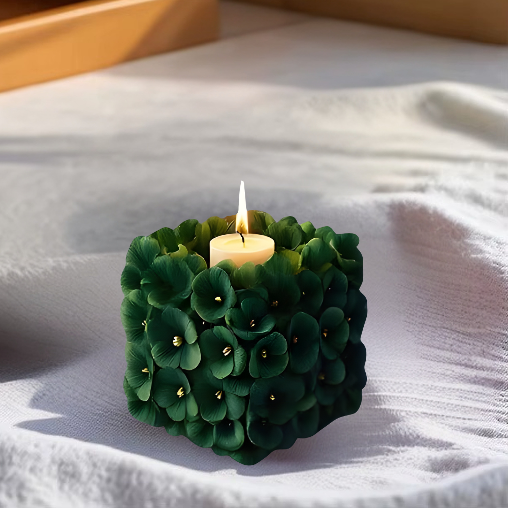 Силіконова форма для виготовлення свічки, молд для свічок з соєвого, бджолиного воску і парафіну 83 х 70 мм Кам'янець-Подільський - фото 4