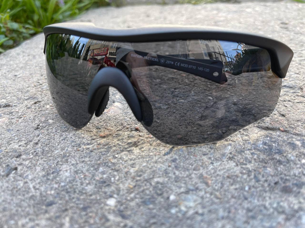 Балістичні окуляри Safari зі змінними лінзами (3 шт.) Київ - фото 4