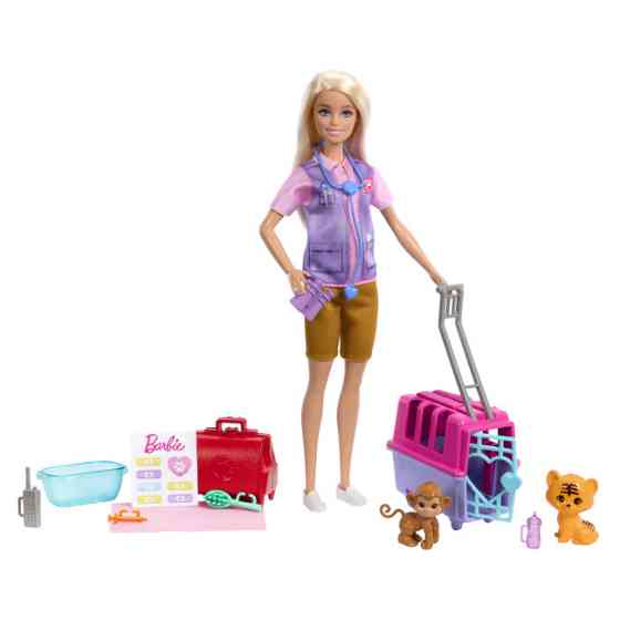 Ігровий набір Barbie Зоозахисниця (HRG50) Чернигов