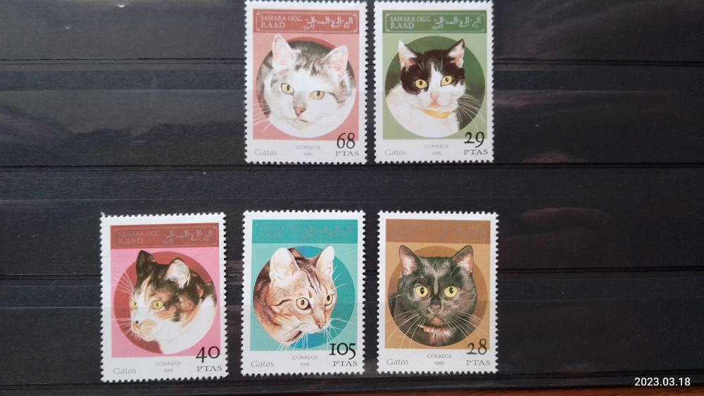 Марки. Серія. Фауна (УНЦ) Полтава - фото 1