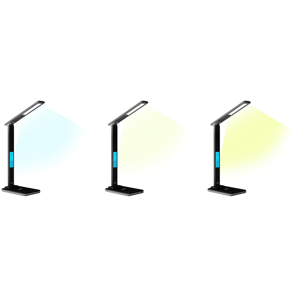 LED лампа настільна Media-Tech LEDITOU MT222K, 4W 6500K, 15W QI з вбудованим WRL, чорна Вінниця - фото 11