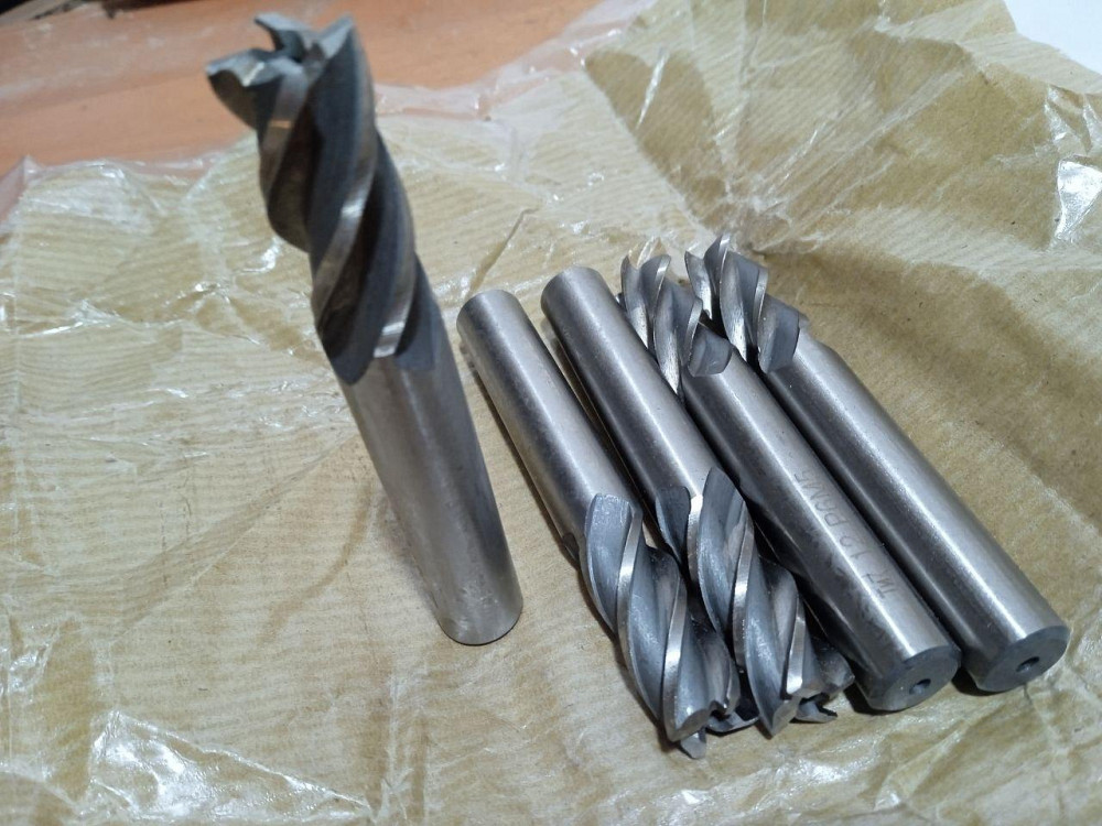 Фреза кінцева 3мм 4-х зубна для фрезерних верстатів ЧПУ по металу, дереву, пластику Харків - фото 3