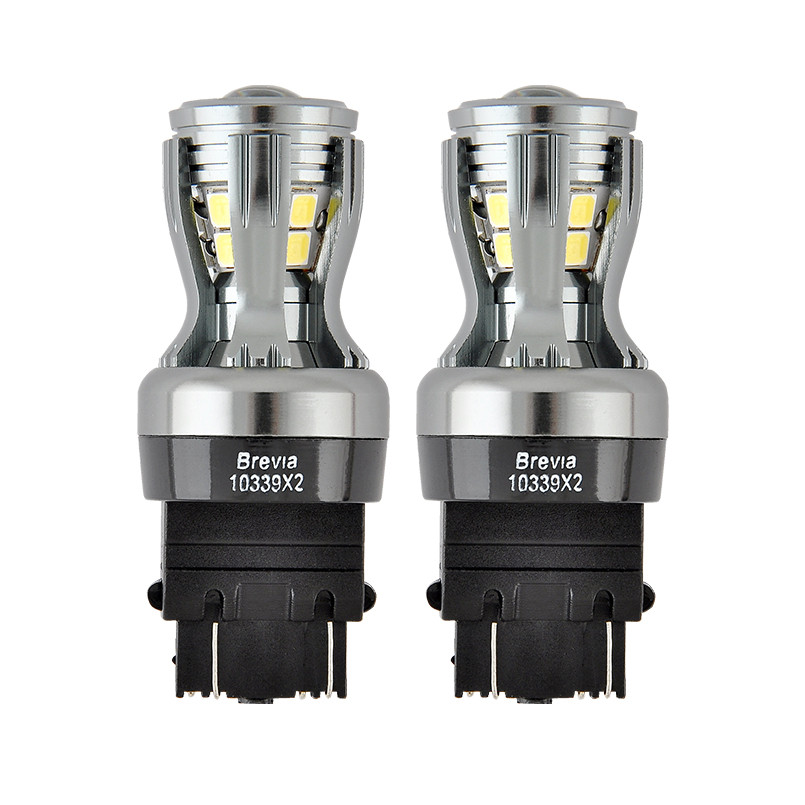 Автолампа Brevia PowerPro LED P27/7W (3157) 350Lm 14x2835SMD 12/24V CANbus, 2шт Львов - изображение 5