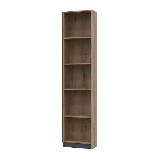 Етажерка до шафи Doros Дейл Антрацит/Дуб Евок 52х28х220 (41516267) (DRS-012174) Львів