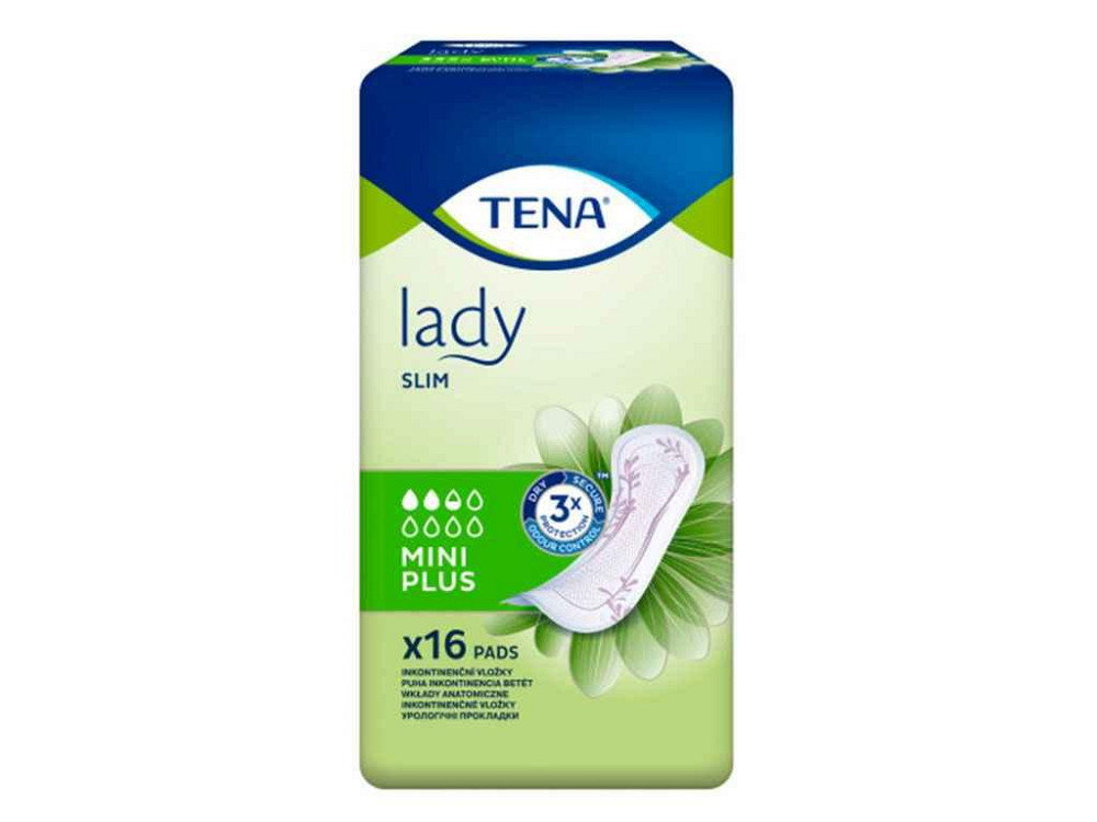 Прокладки урологічні Lady Slim Mini Plus 16шт ТМ TENA   Solmir Київ - фото 1