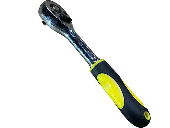 Ключ-трещотка с реверсом 1/4 (L-150mm, 72 зуба, CRV) Мукачево