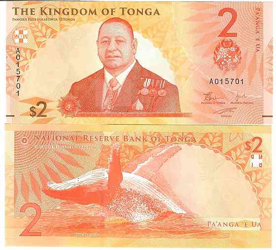 Тонга / Tonga 2 paanga (2023) Pick 50 UNC Полтава