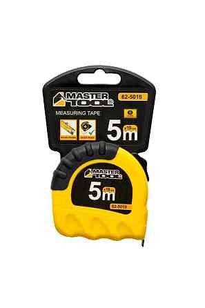 MASTERTOOL Рулетка MASTERTOOL "Shiftlock" 5 м×19 мм фіксатор полотна нейлонове покриття 62-5019 Коломия
