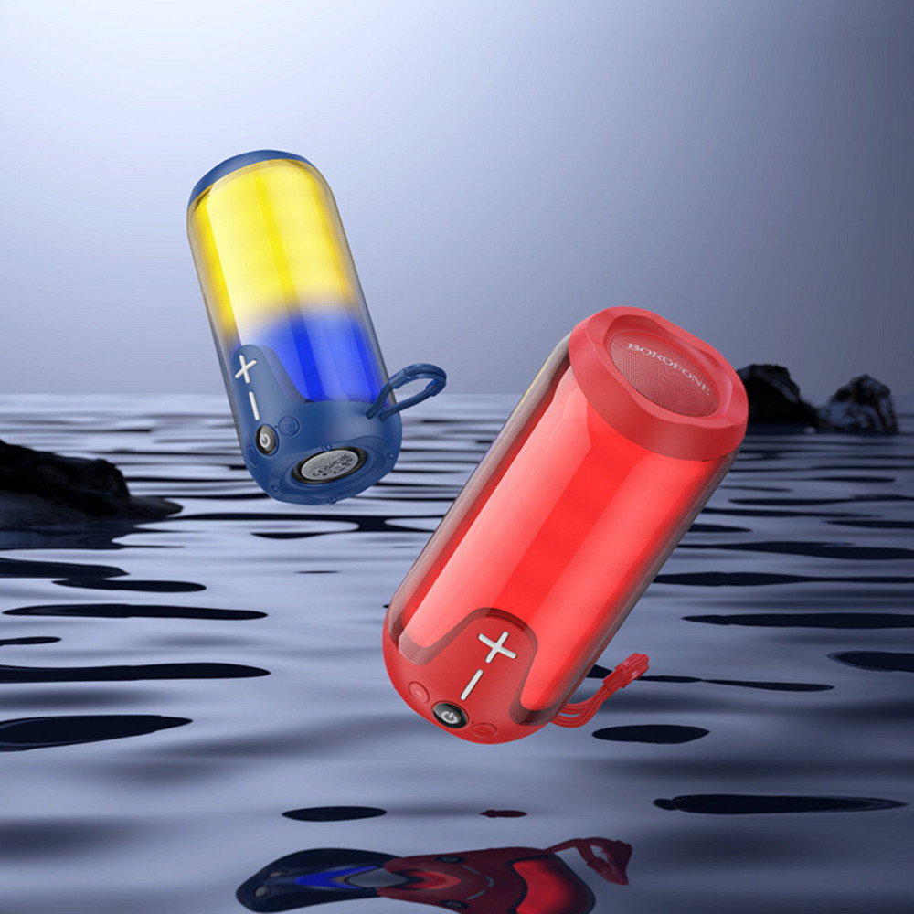 Портативна колонка BOROFONE BR33 Pulse color sports BT speaker Navy Blue (6941991105814) Київ - фото 3