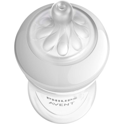 Соска Philips AVENT Natural силіконова, Природний потік, 6 міс+, 2 ш (SCY966/02) Вінниця - фото 2