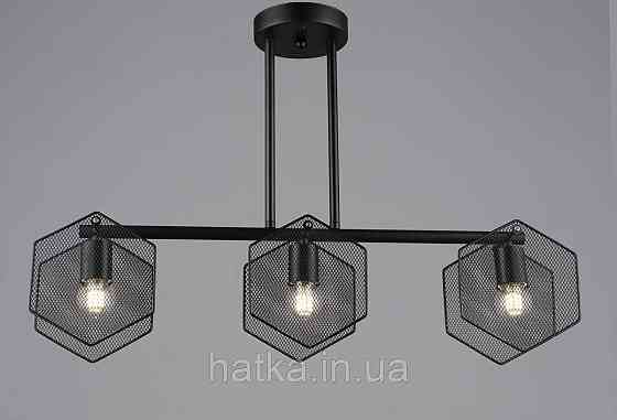 Люстра в стилі лофт Sirius B S2473/3 BK чорна Київ
