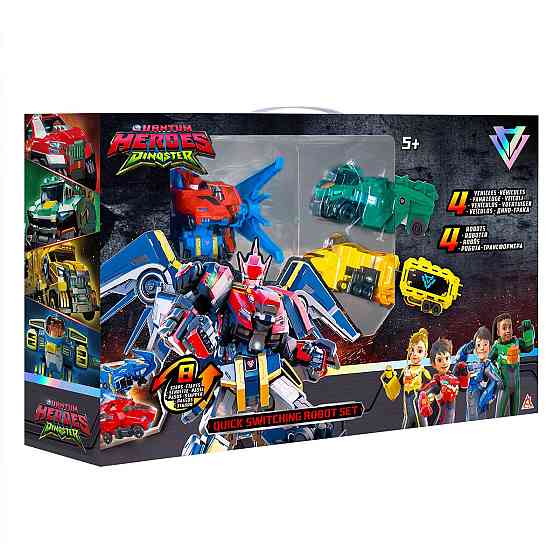 Ігровий набір Dinoster - Швидка трансформація Дніпро