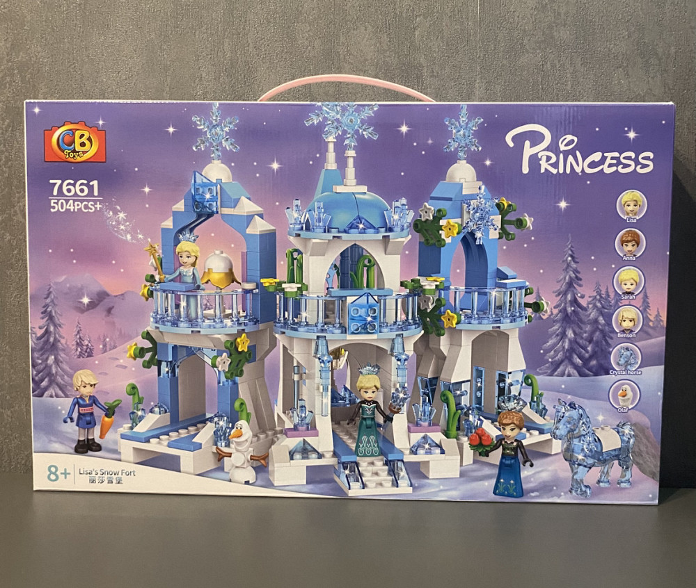 Конструктор Princess Toy Крижаний замок принцесі, 504 деталь Київ - фото 5