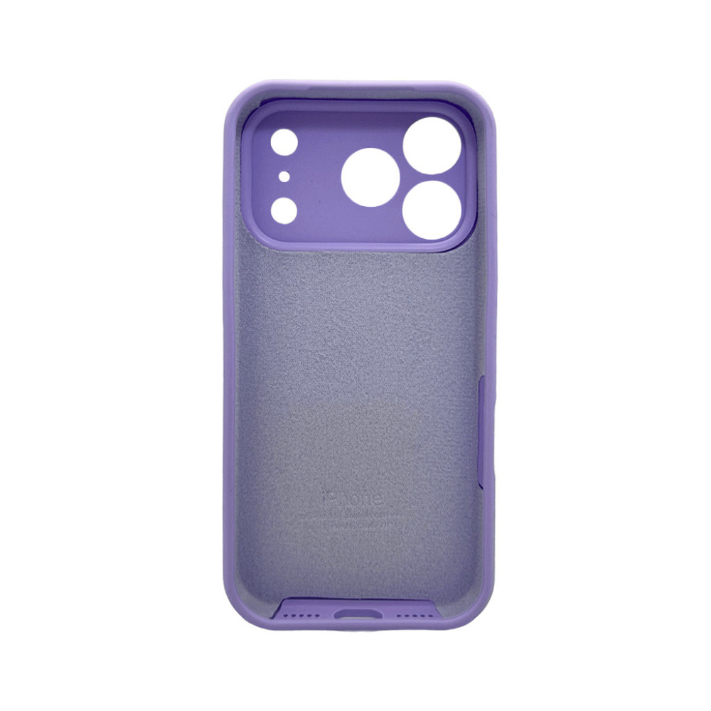 Чохол для смартфона Silicone Full Case AA Camera Protect for Apple iPhone 17 Pro 26,Elegant Purple Київ - фото 3