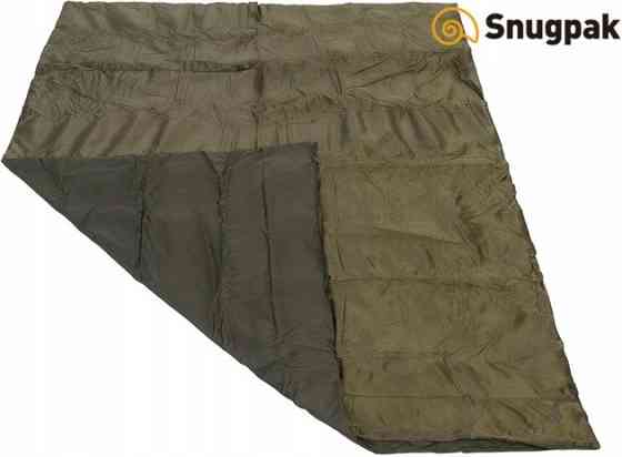 Універсальна Ковдра з утеплювачем 228х182 см від 1 до 5 ° С + чохол Snugpak "Jungle Blanket XL Terrain" Olive Нововолинськ