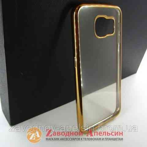 Samsung G920 S6 чехол Electroplating gold Одесса
