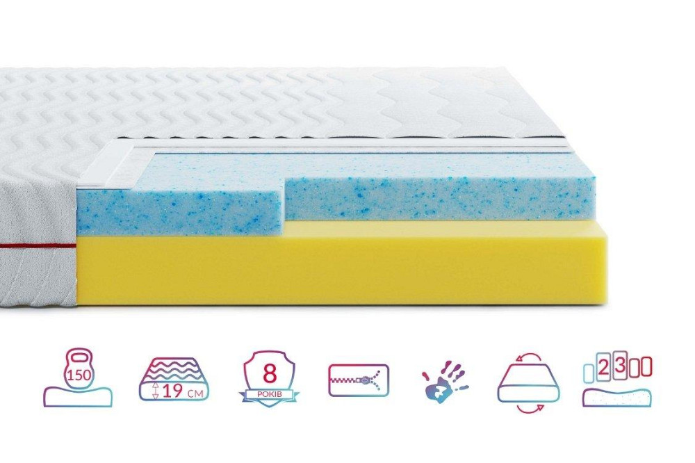 Ортопедический Матрас ТМ Highfoam  Noble Aurum Space Air Харьков - изображение 2