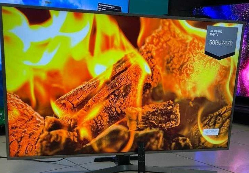 Телевізор Безрамний: 50" Smart 4K UHD, Samsung 50RU7450. Київ - фото 3