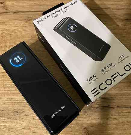 Павербанк EcoFlow RAPID Power Bank 25000mAh чорний Київ