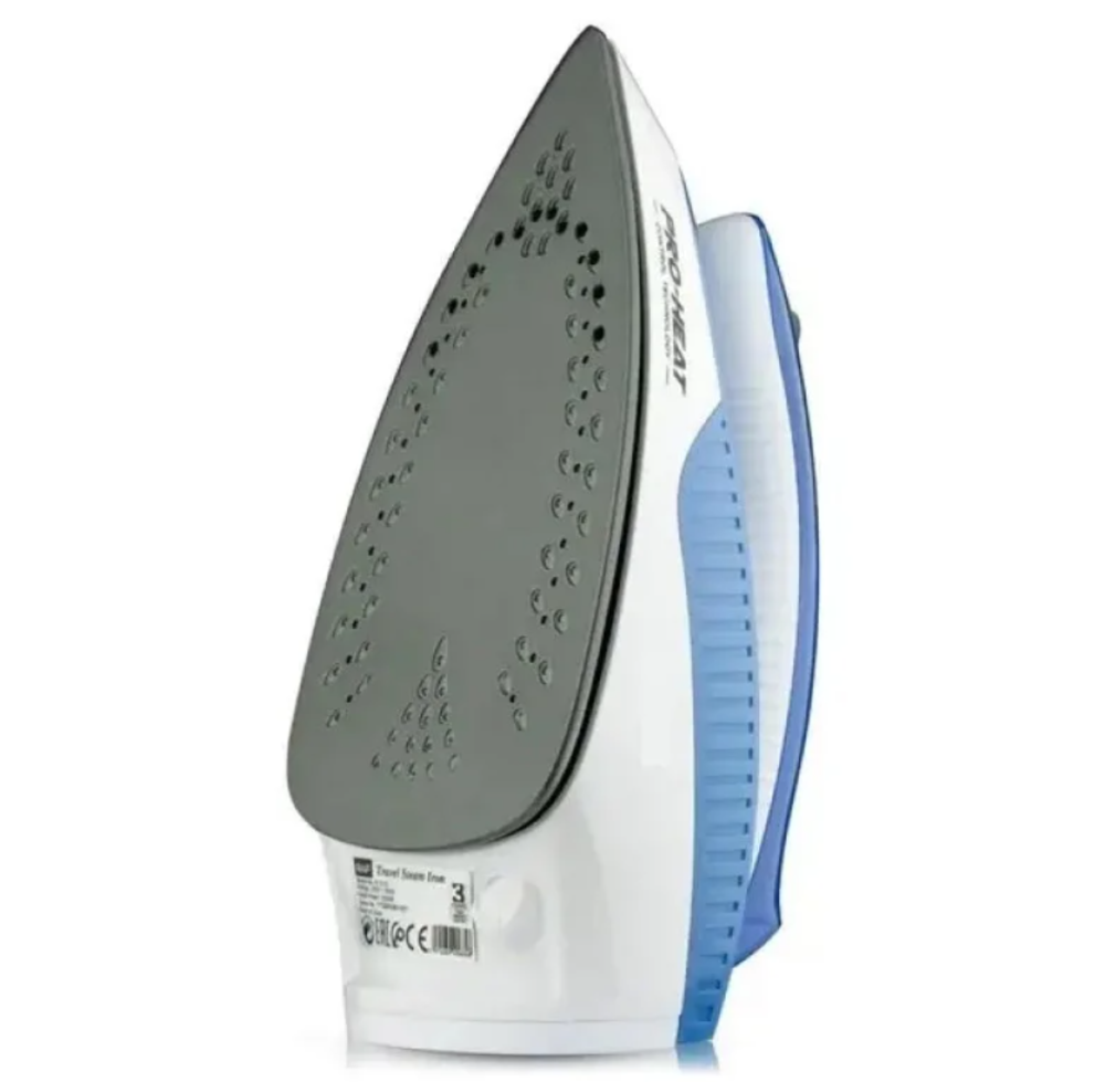 Портативна праска з парою 1000Вт, швидкий нагрів 20с, регулювання температури, резервуар 80 мл Одеса - фото 2